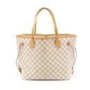 AAA Replica Louis Vuitton LV NEVERFULL MM DAMIER AZUR GHW