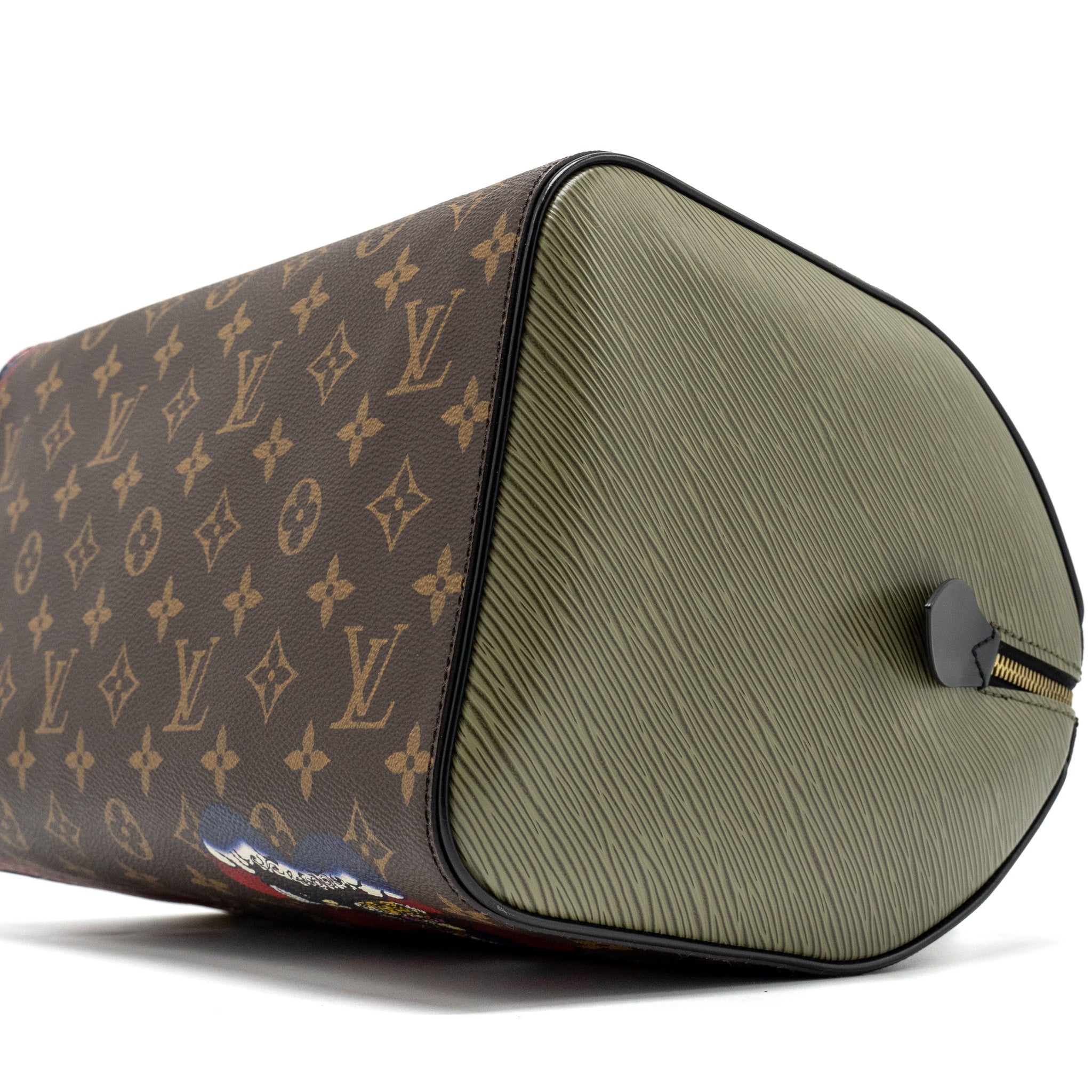 AAA Replica Louis Vuitton LV KABUKI LIMITED EDITION SPEEDY 30 MONOGRAM CANVAS/EPI MULTICOLOUR GHW