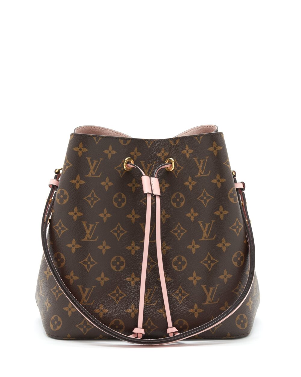 AAA Replica Louis Vuitton LV NEONOE MONOGRAM CANVAS / ROSE POUNDRE GHW