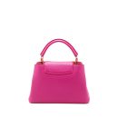 AAA Replica Louis Vuitton LV CAPUCINES BB CALFSKIN PINK/BRIGHT ORANGE GHW