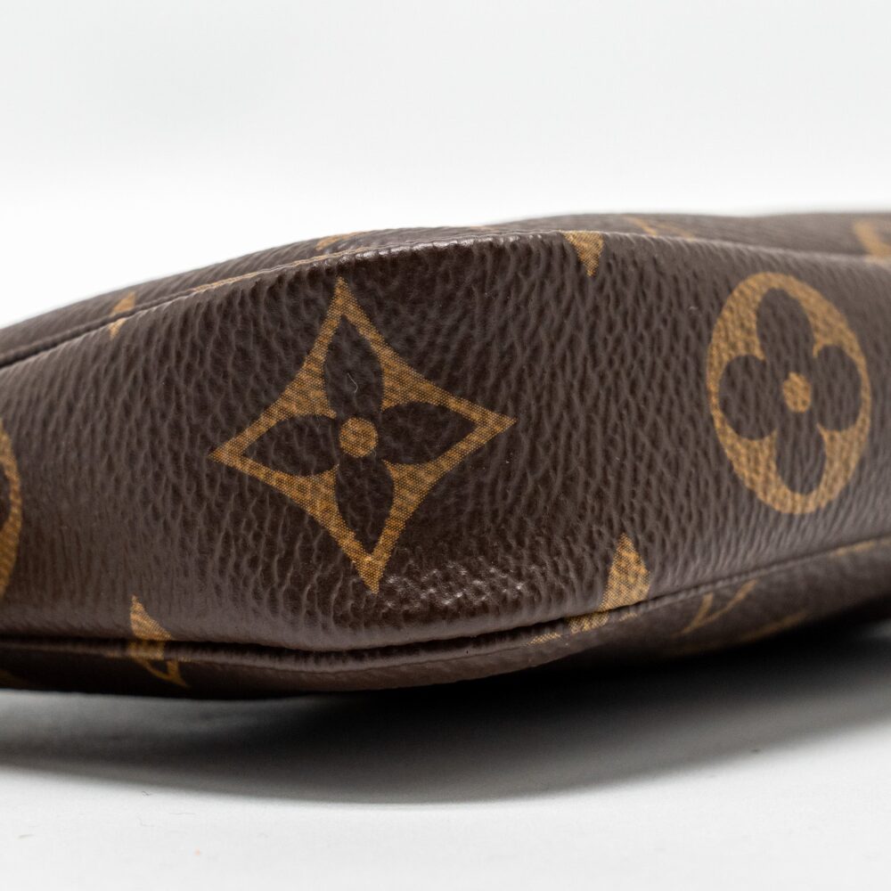 AAA Replica Louis Vuitton LV MINI POCHETTE ACCESSORIES MONOGRAM CANVAS GHW