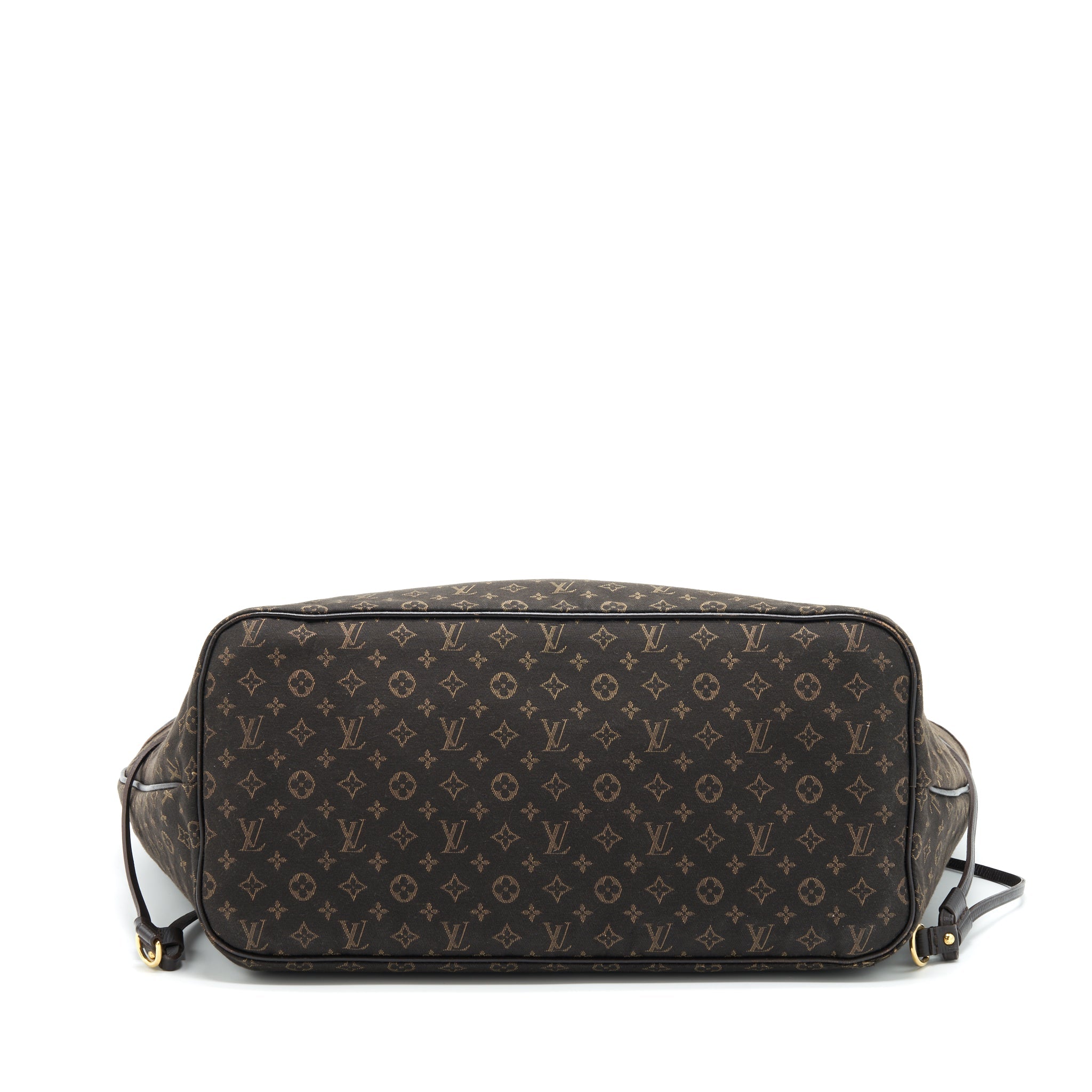 AAA Replica Louis Vuitton LV NEVERFULL MM MONOGRAM FABRIC DARK BROWN GHW