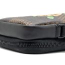 AAA Replica Louis Vuitton LV NIGO DOUBLE PHONE POUCH LIMITED EDITION BLACK HARDWARE