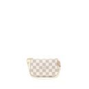 AAA Replica Louis Vuitton LV MINI POCHETTE ACCESSORIES DAMIER AZUR CANVAS