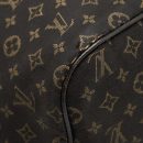AAA Replica Louis Vuitton LV NEVERFULL MM MONOGRAM FABRIC DARK BROWN GHW