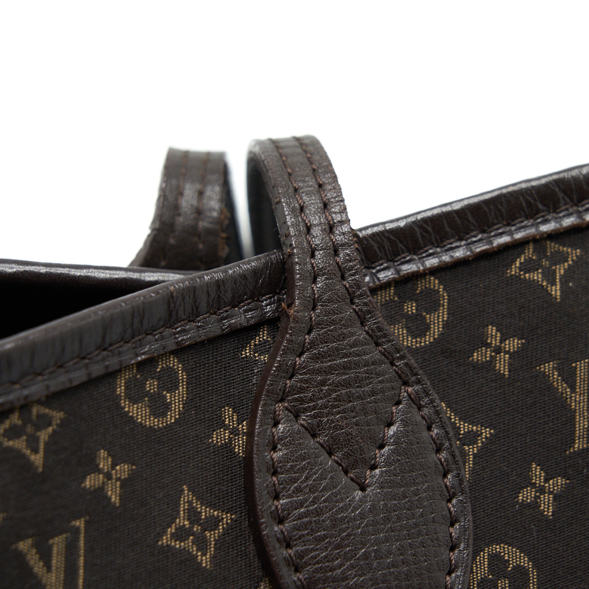 AAA Replica Louis Vuitton LV NEVERFULL MM MONOGRAM FABRIC DARK BROWN GHW