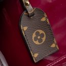 AAA Replica Louis Vuitton LV ALMA BB VERNI MIROIR PATENT DARK PINK GHW