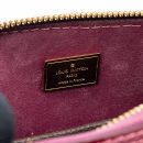 AAA Replica Louis Vuitton LV ALMA BB VERNI MIROIR PATENT DARK PINK GHW