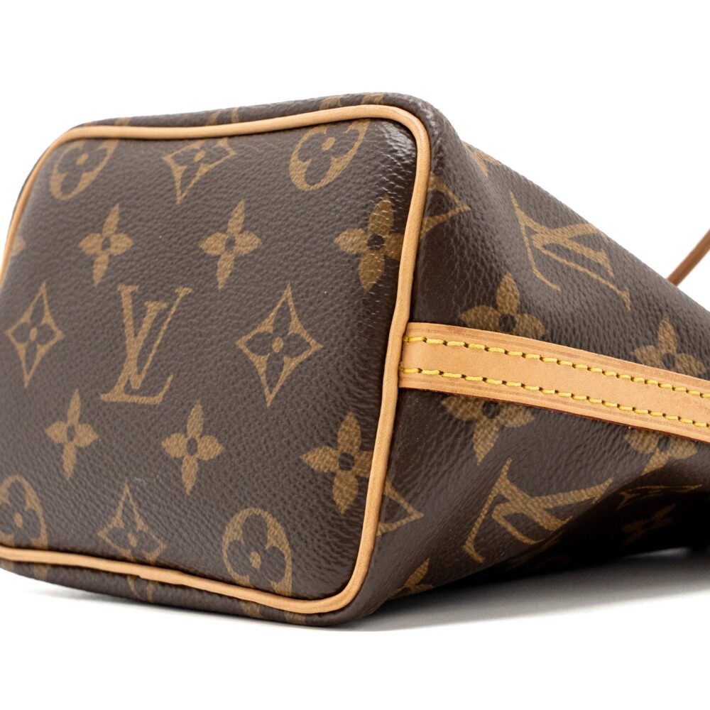 AAA Replica Louis Vuitton LV NANO NOE MONOGRAM CANVAS GHW