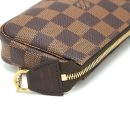 AAA Replica Louis Vuitton LV MINI POCHETTE ACCESSORIES DAMIER EBENE CANVAS