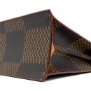 AAA Replica Louis Vuitton LV X NIGO GIANT TOTE DAMIER EBENE MONOGRAM CANVAS BROWN BLACK HARDWARE
