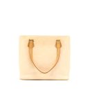 AAA Replica Louis Vuitton LV VINTAGE HUSTON TOTE VERNIS BEIGE GHW