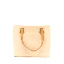 AAA Replica Louis Vuitton LV VINTAGE HUSTON TOTE VERNIS BEIGE GHW