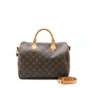 AAA Replica Louis Vuitton LV SPEEDY BANDOULIERE 30 MONOGRAM CANVAS GHW