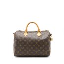 AAA Replica Louis Vuitton LV SPEEDY BANDOULIERE 30 MONOGRAM CANVAS GHW