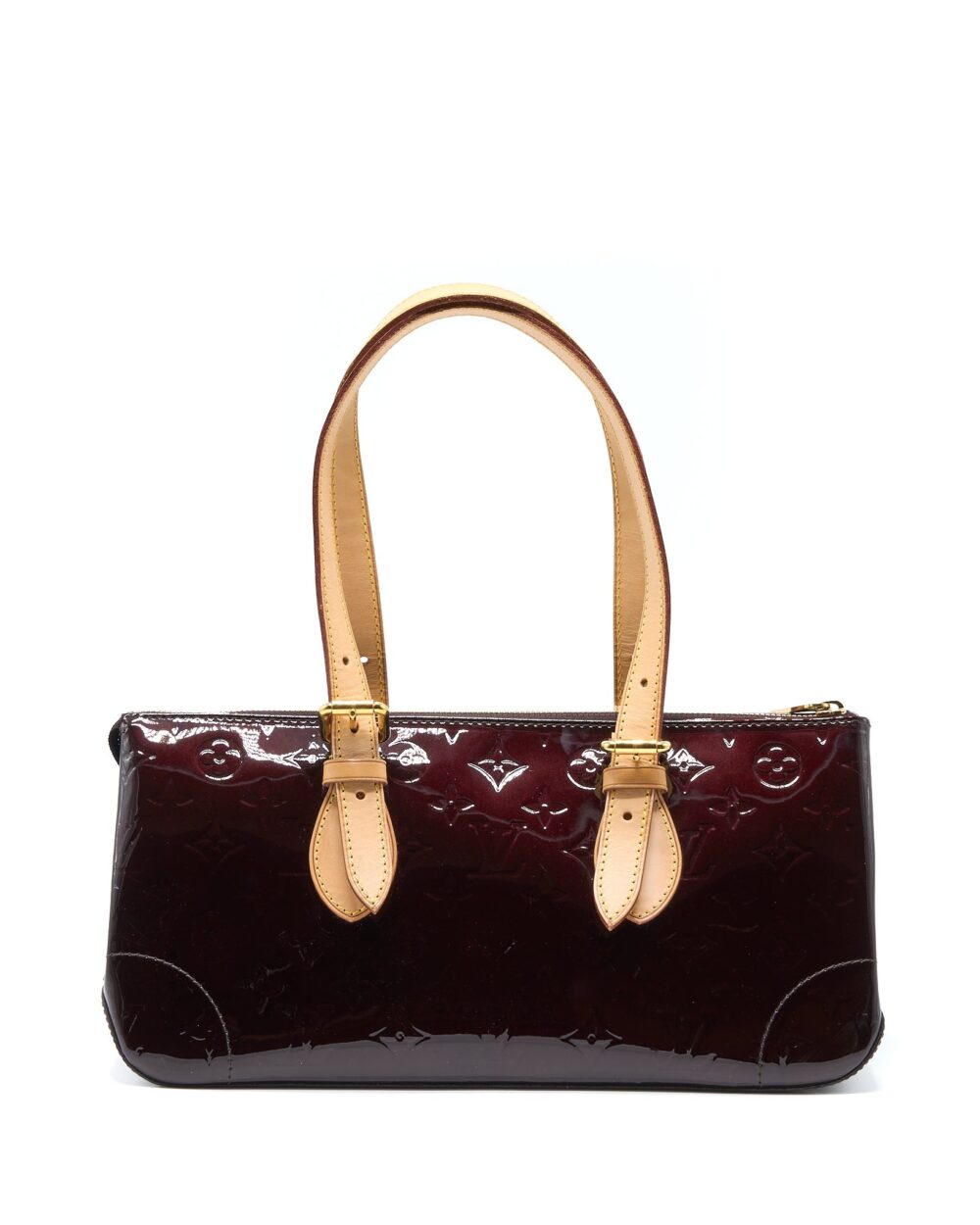 AAA Replica Louis Vuitton LV ROSEWOOD AVENUE VERNIS AMARANTE GHW