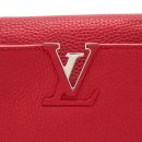 AAA Replica Louis Vuitton LV CAPUCINES BB TAURILLON RED GHW