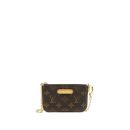 AAA Replica Louis Vuitton LV MILLA POCHETTE MONOGRAM CANVAS GHW