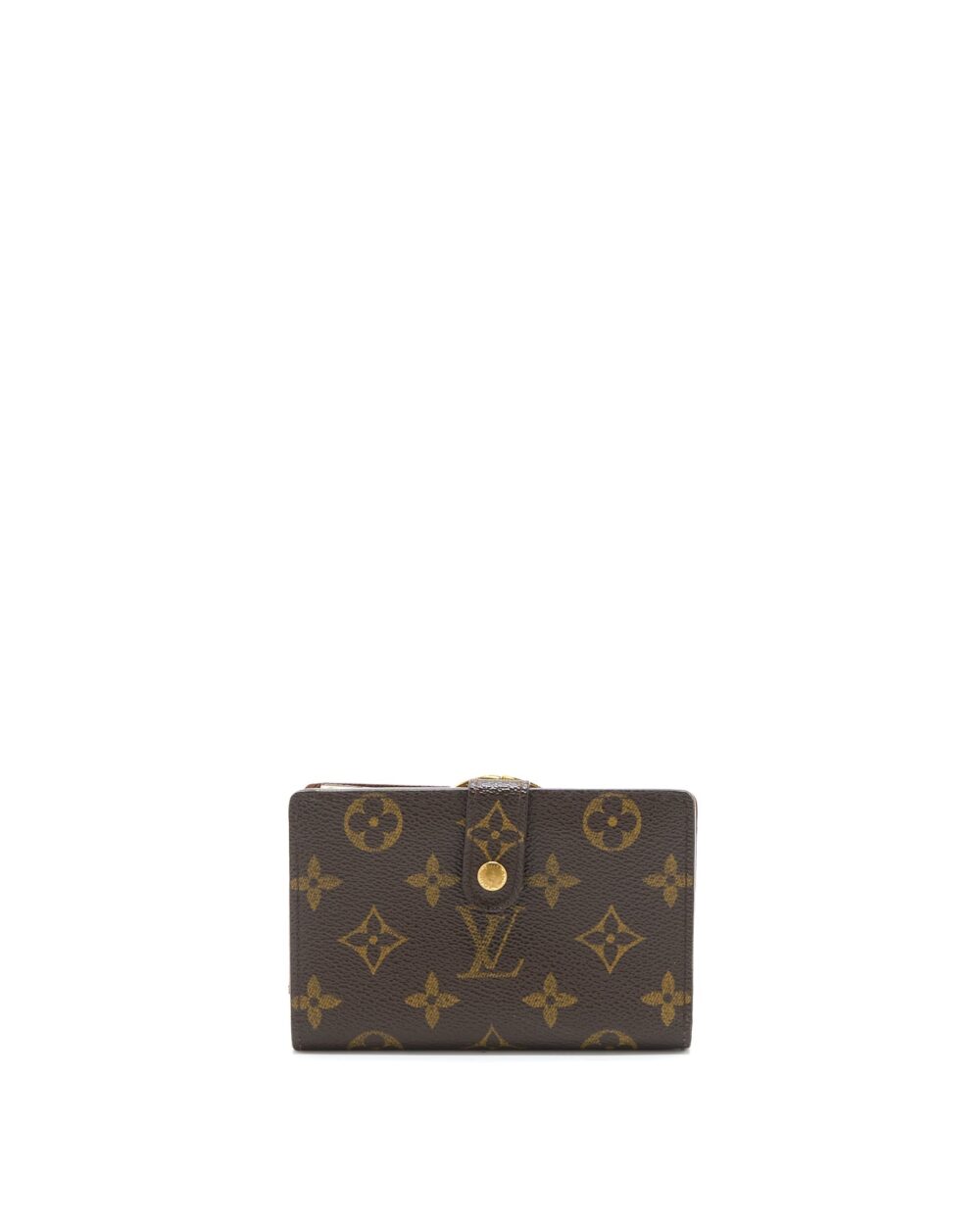 AAA Replica Louis Vuitton LV MONOGRAM PORUTOMONE BIEVUJENOWA BI-FOLD WALLET GHW