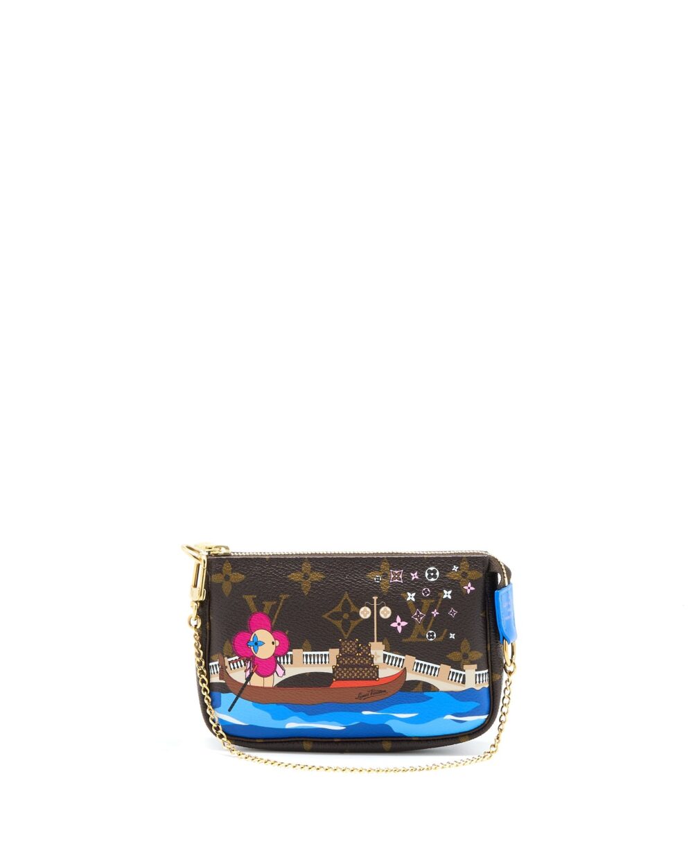 AAA Replica Louis Vuitton LV MINI POCHETTE ACCESSORIES LIMITED EDITION MONOGRAM CANVAS GHW