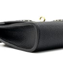 AAA Replica Louis Vuitton LV FLAP SHOULDER BAG CALFSKIN BLACK GHW