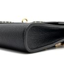 AAA Replica Louis Vuitton LV FLAP SHOULDER BAG CALFSKIN BLACK GHW