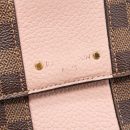 AAA Replica Louis Vuitton LV CLUNY BB DAMIER EBENE/PINK GHW