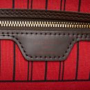 AAA Replica Louis Vuitton LV NEVERFULL MM DAMIER EBENE CHERRY GHW