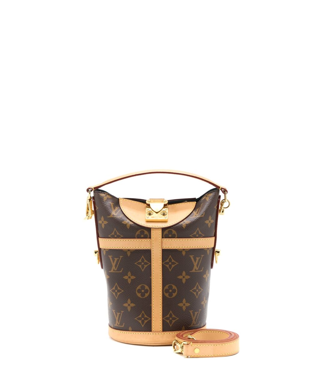 AAA Replica Louis Vuitton LV DUFFLE BAG MONOGRAM CANVAS GHW