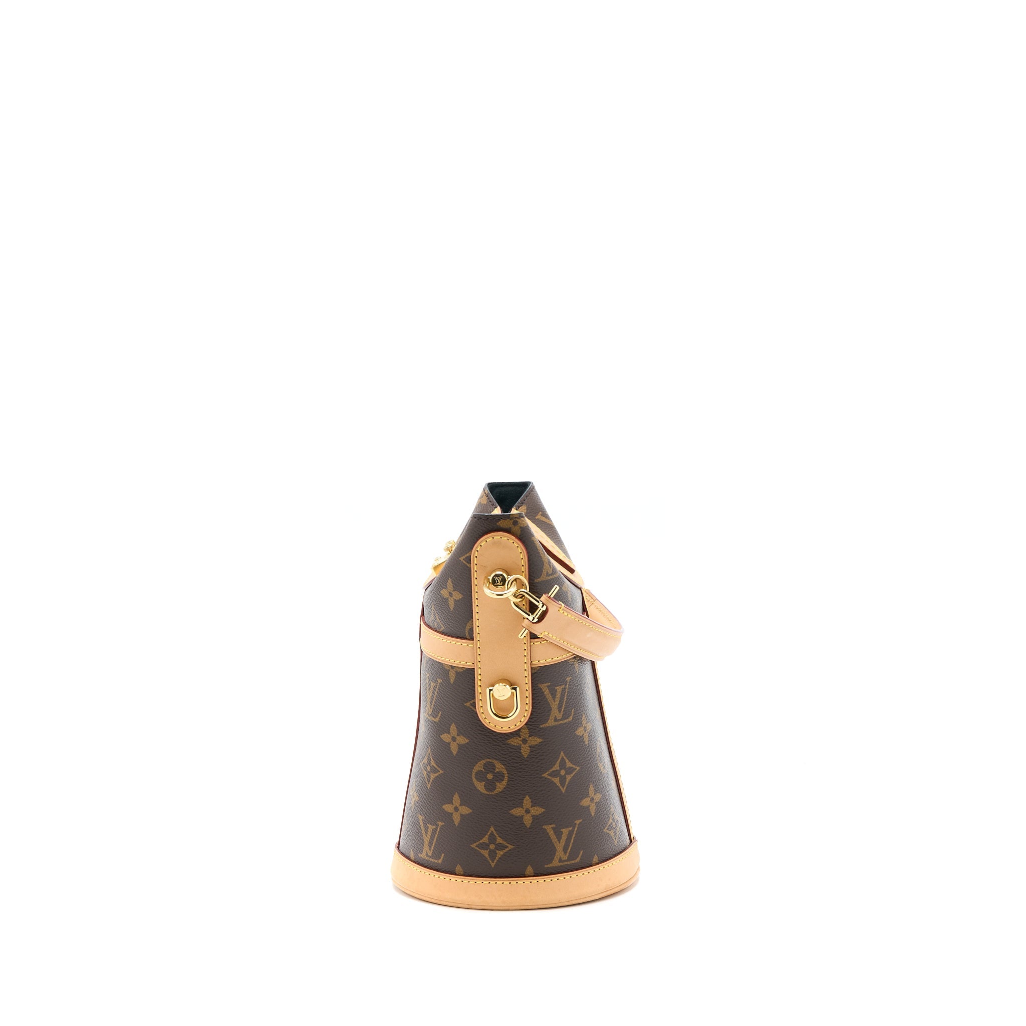 AAA Replica Louis Vuitton LV DUFFLE BAG MONOGRAM CANVAS GHW