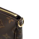 AAA Replica Louis Vuitton LV MULTI POCHETTE ACCESSORIES KHAKI STRAP