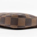 AAA Replica Louis Vuitton LV MINI POCHETTE ACCESSORIES DAMIER EBENE CANVAS GHW