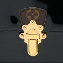 AAA Replica Louis Vuitton LV CHERRYWOOD BB PATENT/MONOGRAM CANVAS BLACK GHW