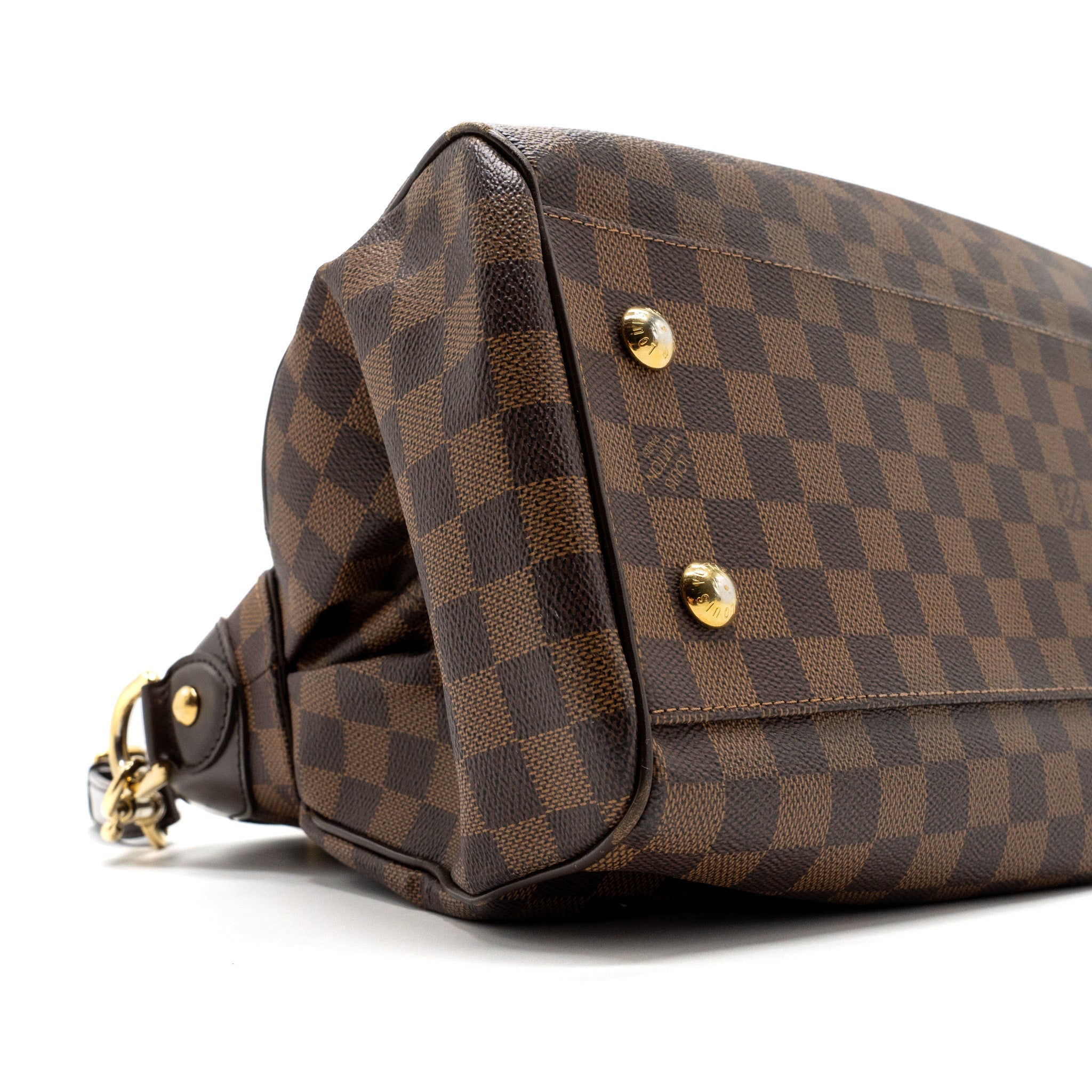 AAA Replica Louis Vuitton LV TREVI GM HANDBAG DAMIER EBENE GHW