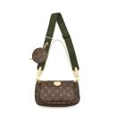 AAA Replica Louis Vuitton LV MULTI POCHETTE WITH KHAKI STRAP
