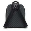 AAA Replica Louis Vuitton LV DAMIER GRAPHITE BACKPACK BLACK SHW