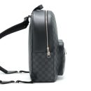 AAA Replica Louis Vuitton LV DAMIER GRAPHITE BACKPACK BLACK SHW