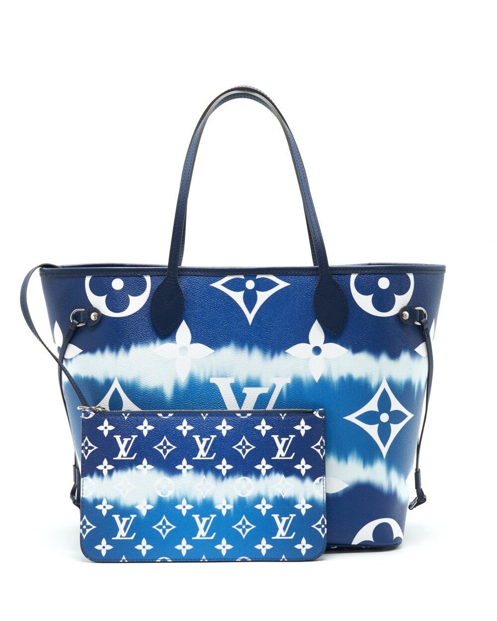 AAA Replica Louis Vuitton LV ESCALE TOTE MONOGRAM IN BLUE