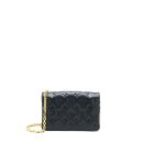 AAA Replica Louis Vuitton LV POCHETTE COUSSIN MONOGRAM-EMBOSSED LAMBSKIN BLACK GHW