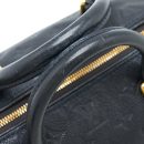 AAA Replica Louis Vuitton LV SPEEDY 25 MONOGRAM EMPREINTE BLACK GHW