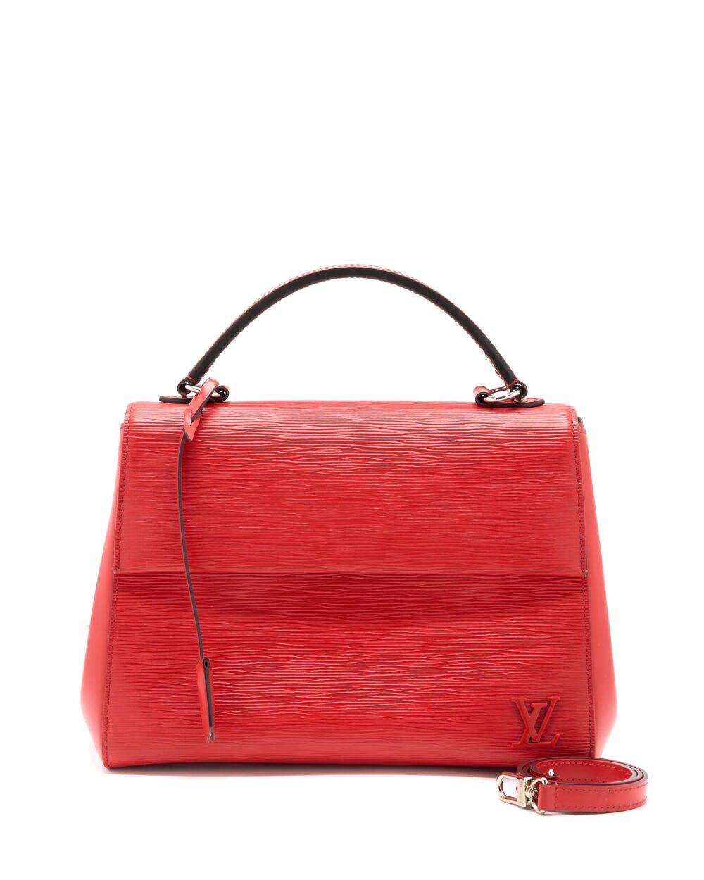 AAA Replica Louis Vuitton LV CLUNY MM EPI RED SHW