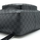 AAA Replica Louis Vuitton LV DAMIER GRAPHITE BACKPACK BLACK SHW