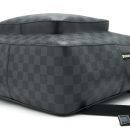 AAA Replica Louis Vuitton LV DAMIER GRAPHITE BACKPACK BLACK SHW