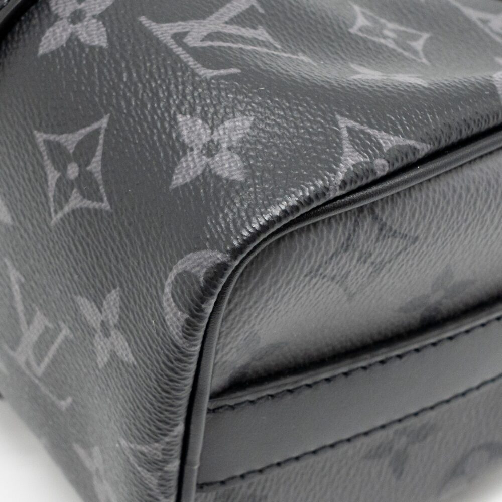 AAA Replica Louis Vuitton LV KEEPALL BANDOULIERE 25 MONOGRAM ECLIPSE SHW