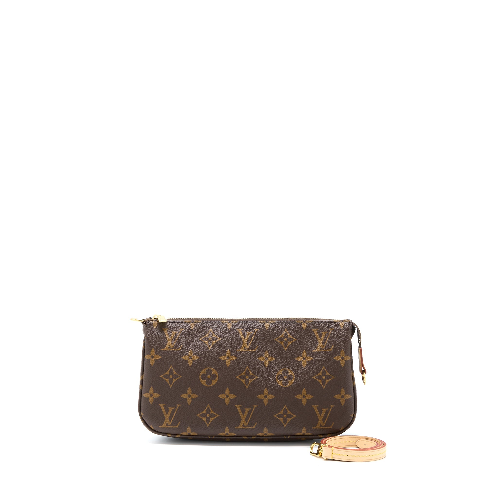 AAA Replica Louis Vuitton LV POCHETTE ACCESSORIES MONOGRAM CANVAS GHW