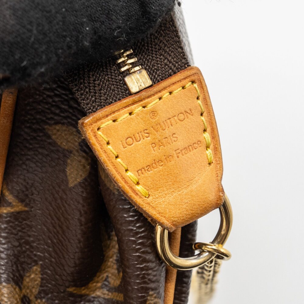 AAA Replica Louis Vuitton LV EVA POUCH MONOGRAM CANVAS GHW