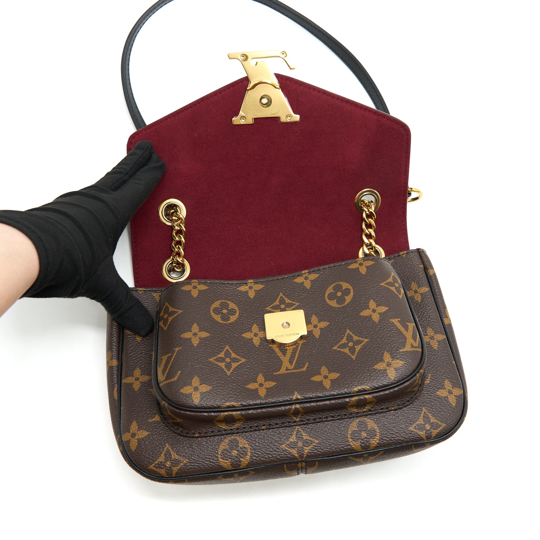 AAA Replica Louis Vuitton LV PASSY MONOGRAM CANVAS