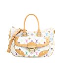 AAA Replica Louis Vuitton LV RITA BAG WHITE MONOGRAM MULTICOLOUR CANVAS GHW