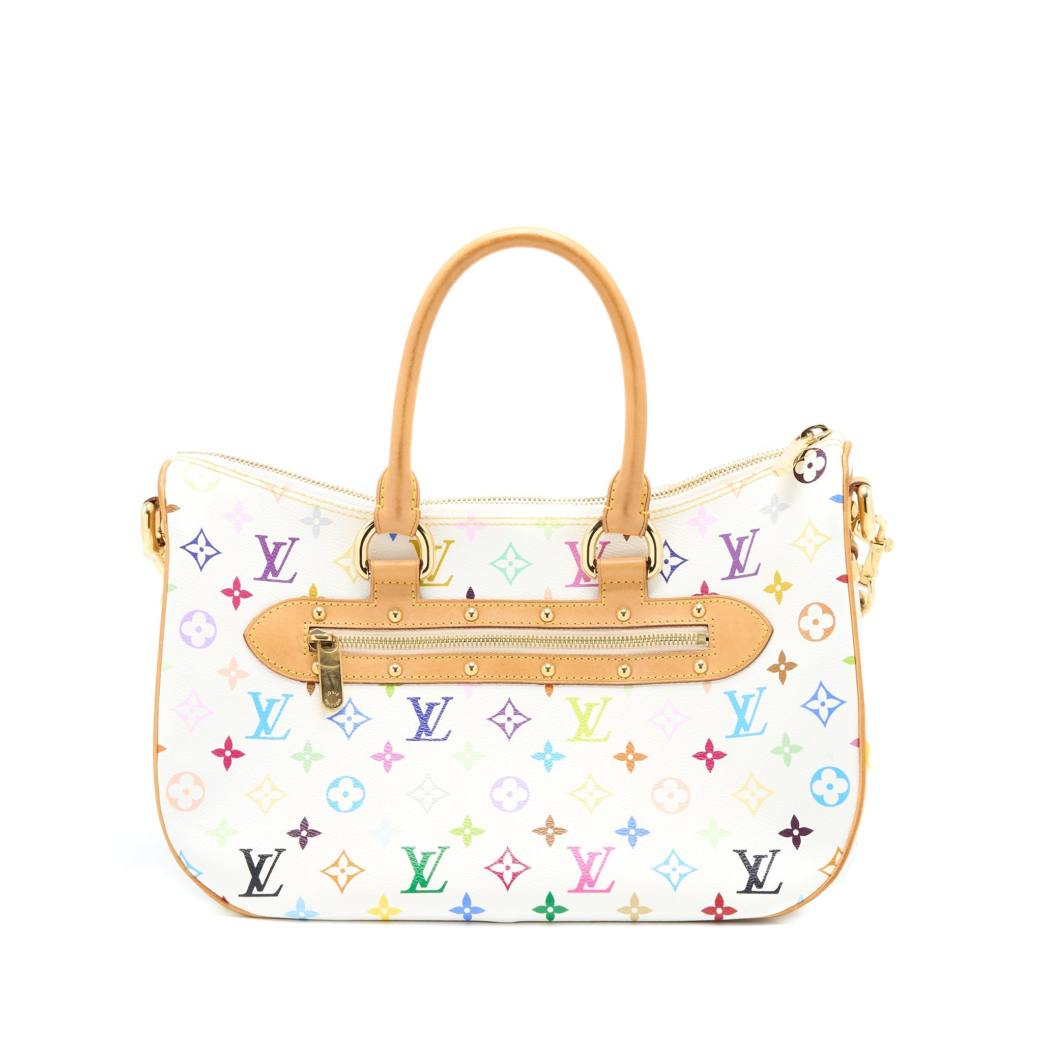 AAA Replica Louis Vuitton LV RITA BAG WHITE MONOGRAM MULTICOLOUR CANVAS GHW