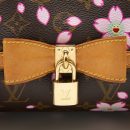 AAA Replica Louis Vuitton LV VINTAGE PAPILLON CHERRY BLOSSOM MONOGRAM CANVAS GHW
